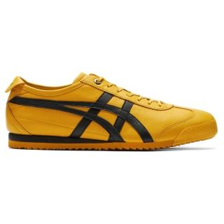 【Onitsuka Tiger】鬼塚虎 黃底黑虎爪MEXICO 66 SD 休閒鞋 (1183A872-752)