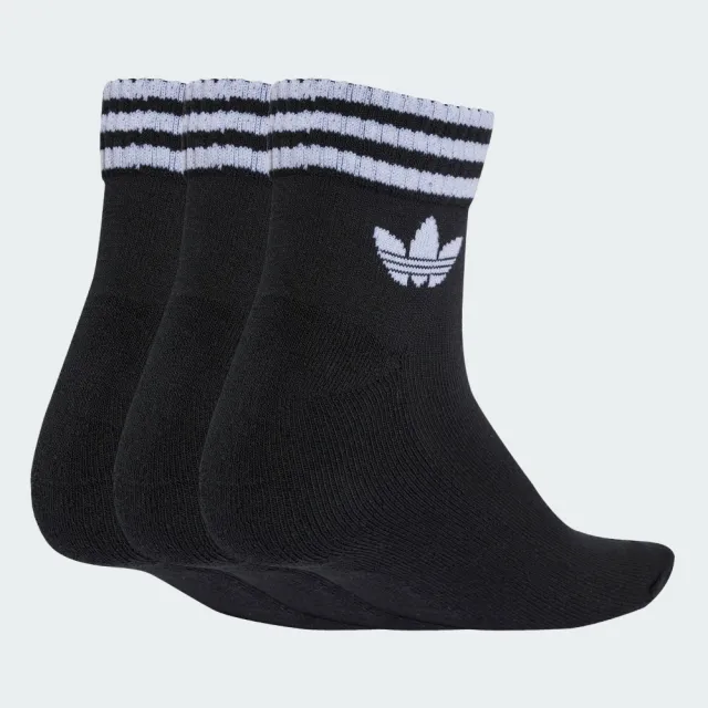 【adidas 愛迪達】腳踝襪 3 雙入 男/女 - Originals JV7436