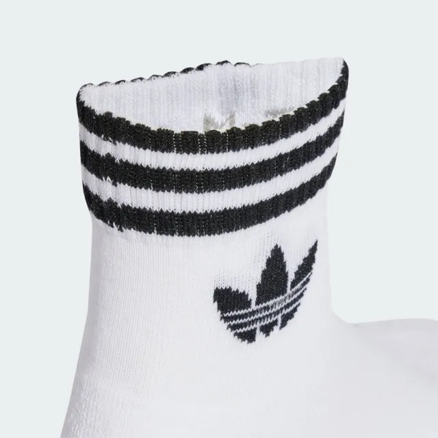 【adidas 愛迪達】腳踝襪 3 雙入 男/女 - Originals JV7435