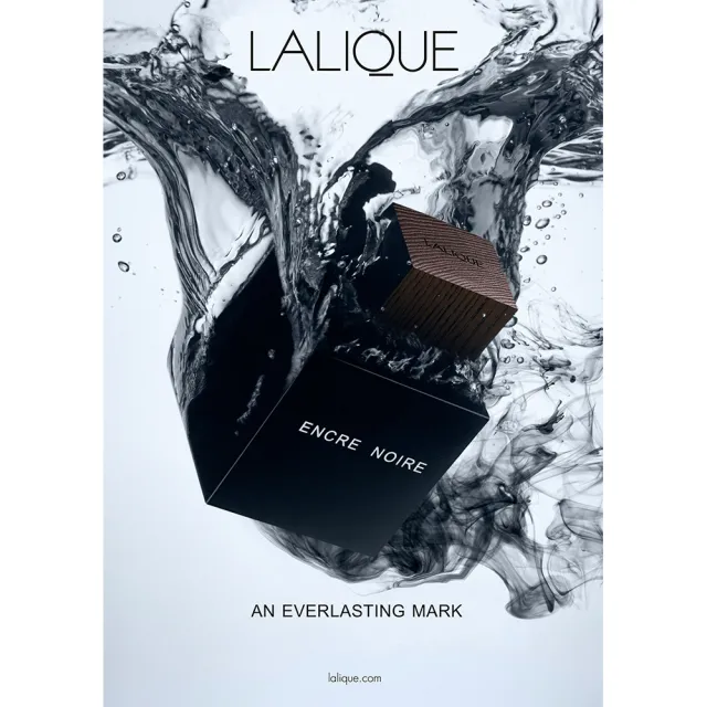 【LALIQUE 萊儷】黑澤運動/卓越黑澤/Encre Noire黑澤男性淡香水100ml-任選(專櫃公司貨)