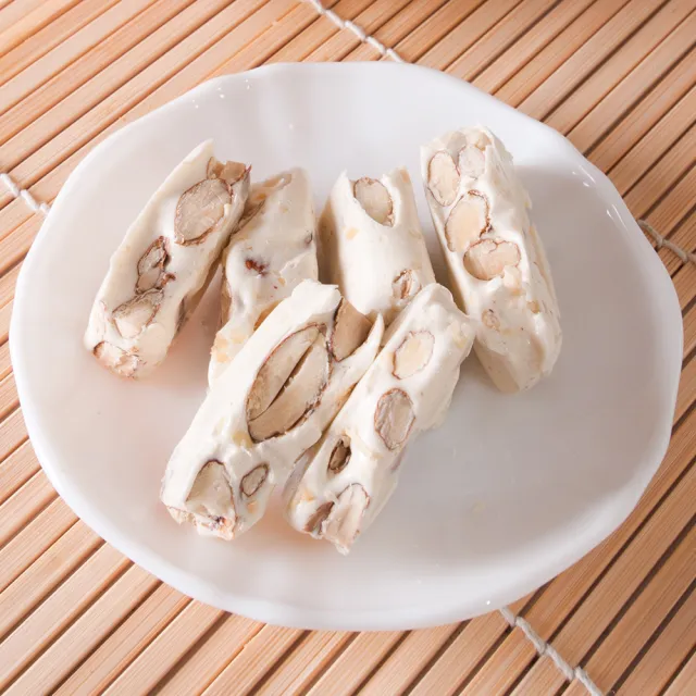 【老師傅黑糖】手工杏仁牛軋糖 三種口味任選4包組(原味/咖啡/綠茶/獨立包裝/年貨/年節送禮)