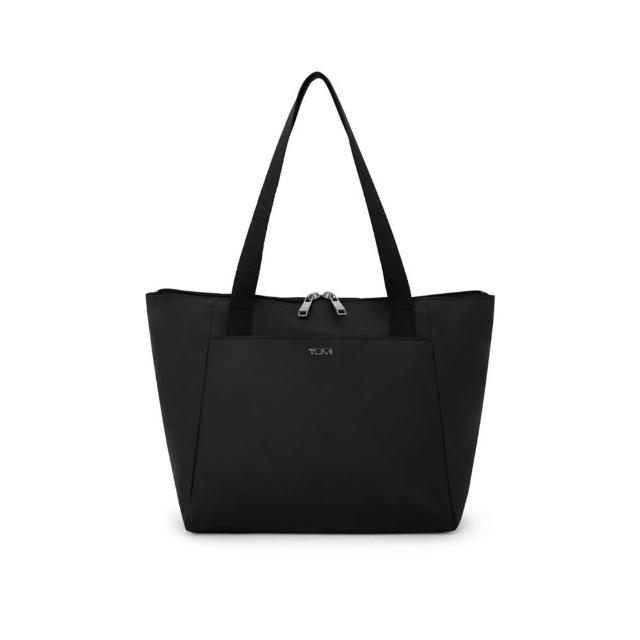 【TUMI】Voyageur Just In Case☆ 小型托特包 - 黑色/烟槍色(TUMI 官方旗艦店)
