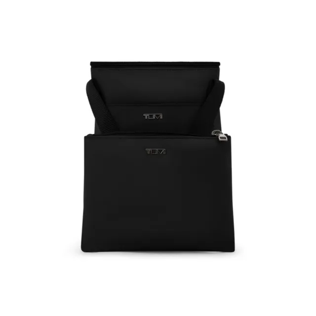 【TUMI】Voyageur Just In Case☆ 小型托特包 - 黑色/烟槍色(TUMI 官方旗艦店)