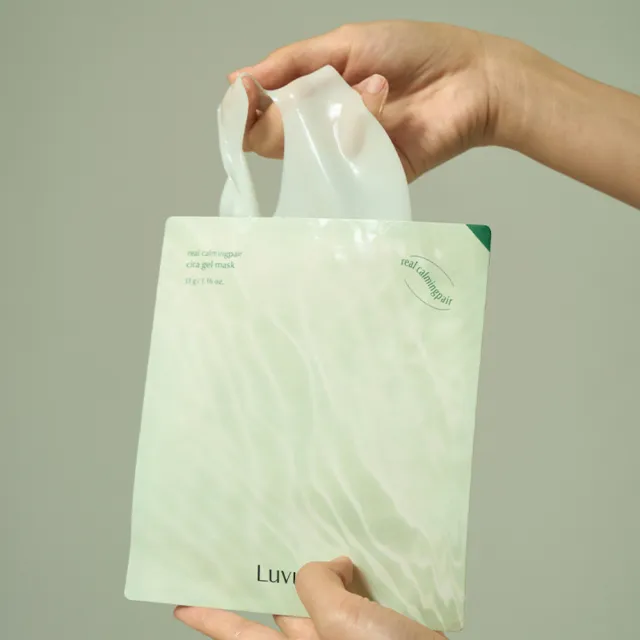 【Luvum】深層舒緩保養組 面膜5片+乳霜50ml+精華油30ml 三重鎮靜 修護 敏感肌 快吸收 官方直營(官方直營)