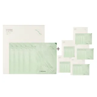 【Luvum】敏感肌囤貨組 積雪草冰凝膠面膜5片 六入組 鎮靜 舒緩 補水 官方直營(面膜 凝膠面膜)