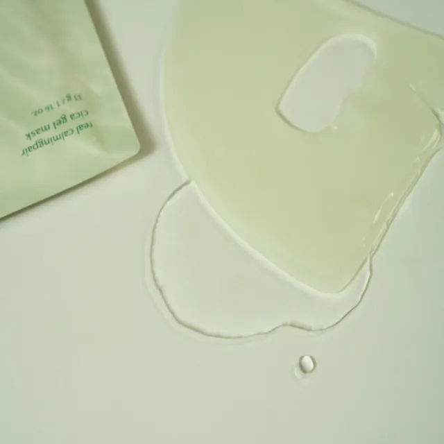 【Luvum】敏感肌囤貨組 積雪草冰凝膠面膜5片 六入組 鎮靜 舒緩 補水 官方直營(面膜 凝膠面膜)