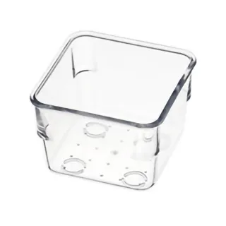 【isona】透明收納盒 壓克力收納盒 文具收納 小物收納 分隔置物盒 分類盒 整理盒(1號 儲物盒 抽屜收納)