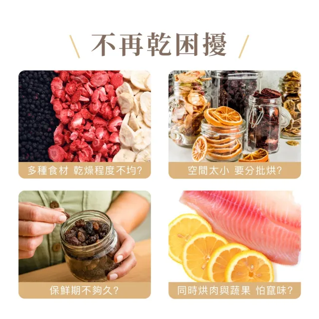 【AROMA】雙腔獨立控溫款 紫外線十二層溫控乾果機 AFD-620SU(低溫烘乾、自動降溫、蔬果乾、寵物鮮食)
