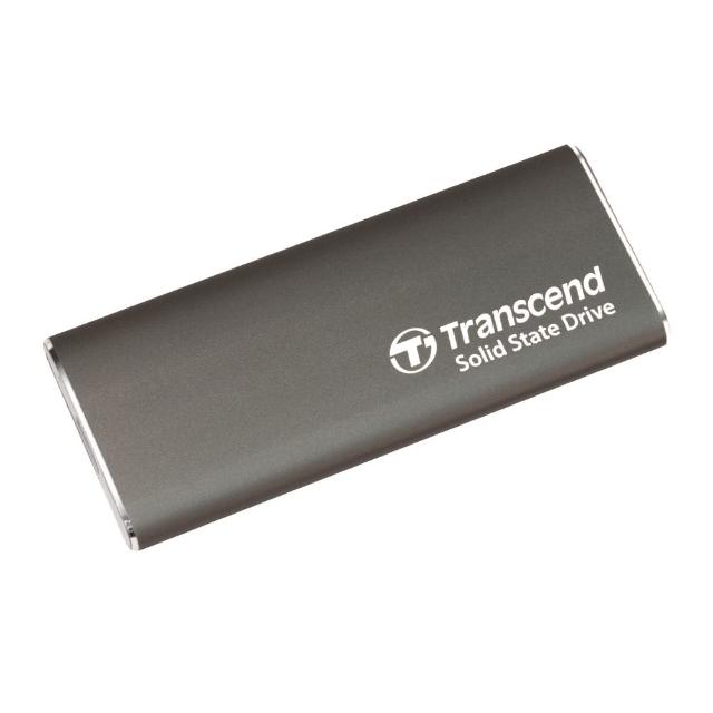 【Transcend 創見】ESD265C 500GB USB3.2/Type C 雙介面外接SSD行動固態硬碟-玄鐵灰(TS500GESD265C)