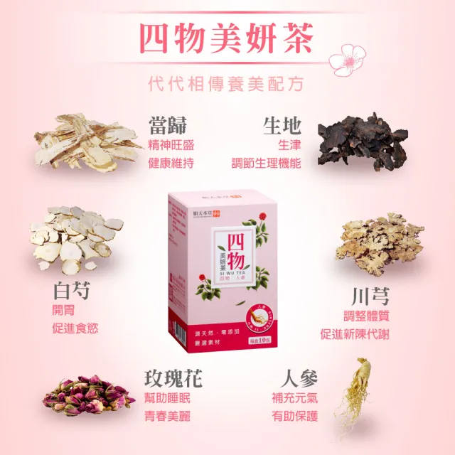 【順天本草】養美元氣禮盒繽紛版(四物美妍茶 +粉光元氣茶+黃耆養生茶)