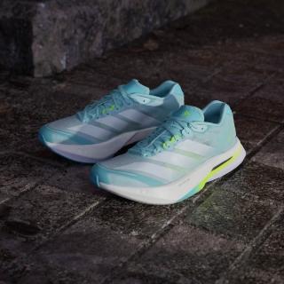 【adidas 愛迪達】慢跑鞋 Adizero Boston 13 W 女鞋 藍 緩震 運動鞋 愛迪達(JS4957)