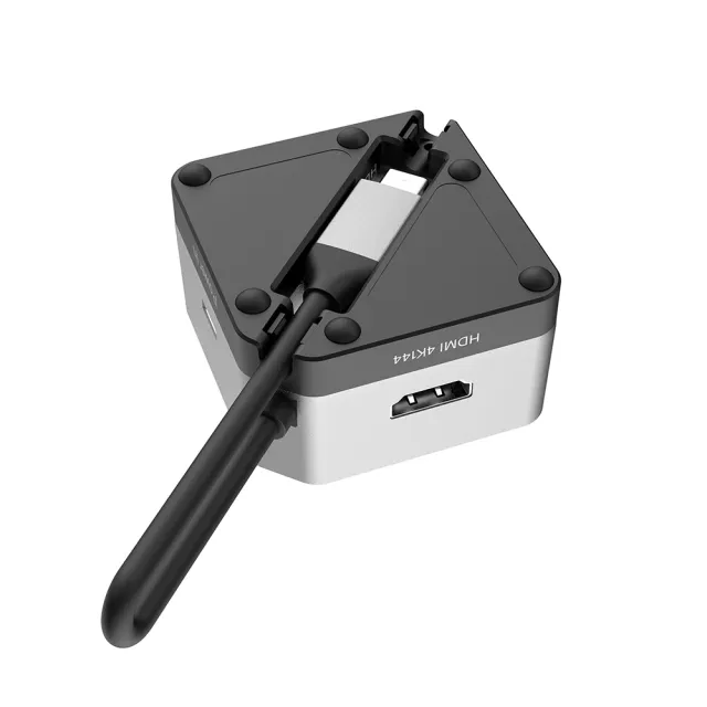 【j5create 凱捷】4K144 HDMI 6合1立方集線器強化版小方塊USB-C集線器-JCD361