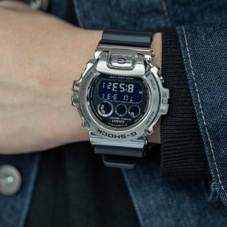【CASIO 卡西歐】G-SHOCK 系列 鋼鐵聯盟 運動錶 男錶 手錶 防水(GM-6900-1)