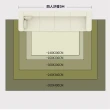 【匠俱】地毯-200×300cm(客廳可擦中古風地墊 臥室防水輕奢高級感復古地墊)