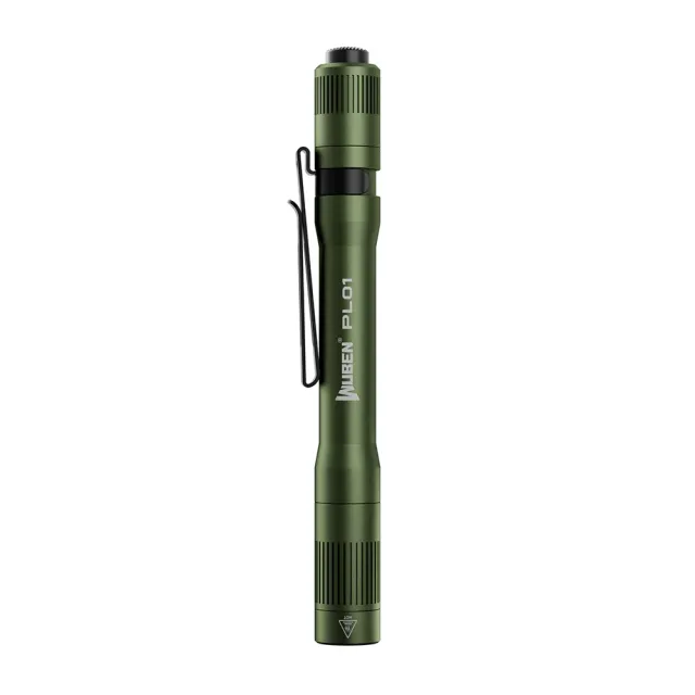 【WUBEN】錸特光電 PL01 多功能便攜筆型燈 650流明(高顯色 CRl90 雙向抱夾 EDC 帽沿燈)