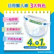 【Kotex 靠得住】日用懶人褲10包 日拋生理褲x1+瞬吸替換棉x4/包(旅行/免洗)
