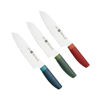 【ZWILLING 德國雙人】Now S日式主廚三德刀18cm兩件組(德國雙人牌集團官方直營)