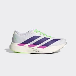 【adidas 愛迪達】運動 休閒 慢跑 女鞋 adizero Evo SL W(JS4456)