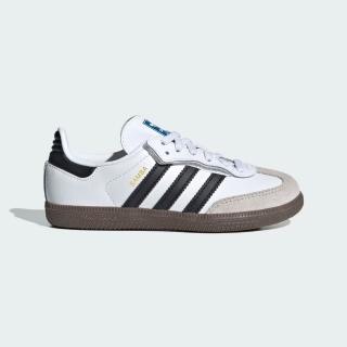 【adidas 愛迪達】運動 休閒 童鞋 SAMBA OG CF EL C(JQ6391)