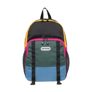 【OUTDOOR】風格前線15.6吋電腦後背包-拼接色1 OD153319CY1