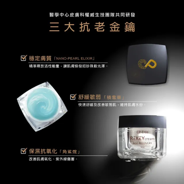 即期品【CP-Eros 植本宣言】逆時之鑰駐顏霜 50ml(抗老/保濕/抗皺/乳霜/修護霜/撫紋霜)