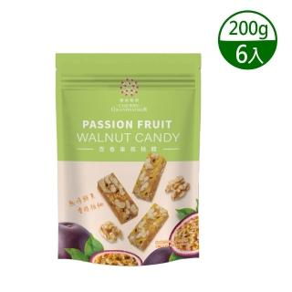 【櫻桃爺爺】百香果核桃糕x6入(200g)