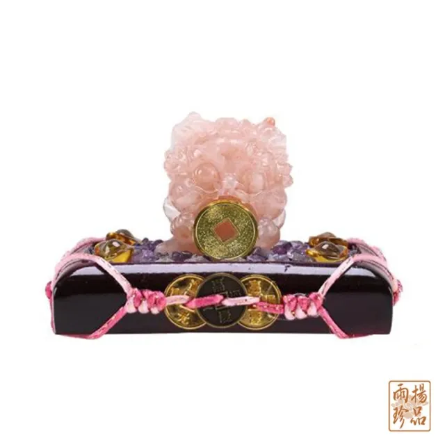 【雨揚】雨揚珍品-得人緣貔貅抱錢聚財寶鎮(直播限定)