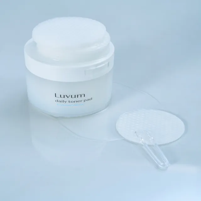 【Luvum】韓國 金縷梅透明質酸爽膚棉片60片二入組控油 收斂 保濕 棉片 官方直營(棉片)
