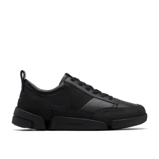【Clarks】男鞋 Trigenic Met GTX 三瓣鞋2.0 異材質拼接設計輕盈寬楦GTX防水休閒鞋 運動鞋(CLM85491C)