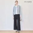 【en-suey 銀穗】網路限定 休閒抽繩西裝寬管長褲-女
