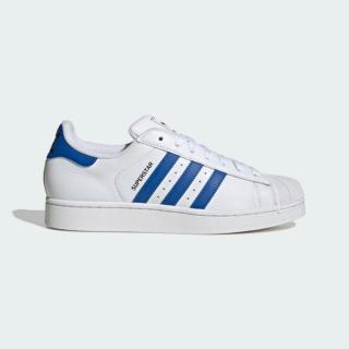 【adidas 愛迪達】Superstar II 男 運動休閒鞋 經典 貝殼頭 三葉草 舒適 百搭 白 藍(JQ4729)