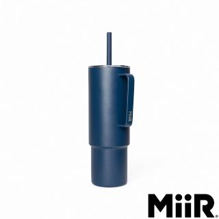 【MiiR】All Day Straw Cup雙層真空 保溫 保冰 大容量32oz/946m(潮汐藍)