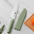 【ZWILLING 德國雙人】Now S日式主廚刀三德刀15cm+TPU抗菌防滑砧板2件組(德國雙人牌集團官方直營)