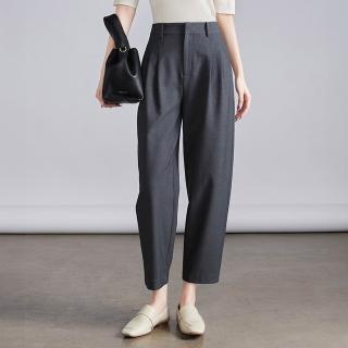 【ONEY 歐妮】★必買通勤西裝哈倫褲(女裝/長褲/休閒褲/錐形褲/素色/九分褲)