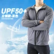 【JU SHOP】買一送一!抗夏必備 男女機能防曬外套(抗UV連帽外套 輕薄外套 機能外套 立領 長袖 寬鬆)