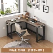【慢慢家居】獨家款-現代簡約L型轉角書桌書架組 140x120cm(電腦桌 轉角桌 辦公桌 工作桌)