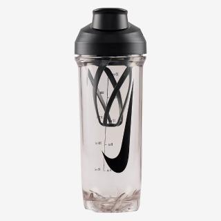 【NIKE 耐吉】雪克水壺2.0 24OZ/700ml黑色運動水瓶高蛋白乳清奶昔代餐搖搖環保杯無塑化劑(N101072498824)