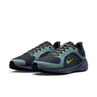 【NIKE 耐吉】防水 跑鞋 氣墊 運動鞋 男 AIR ZM PEGASUS 41 GTX 黑綠(FQ1356006)