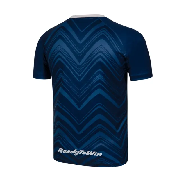 【VICTOR 勝利體育】安東森專屬系列 針織T-Shirt 中性款(T-2501AA/T-2502AA B海洋藍 兩款)