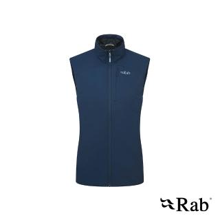 【RAB】Xenair Vest 輕量防風透氣化纖立領背心 女款 暴風藍 #QIP20