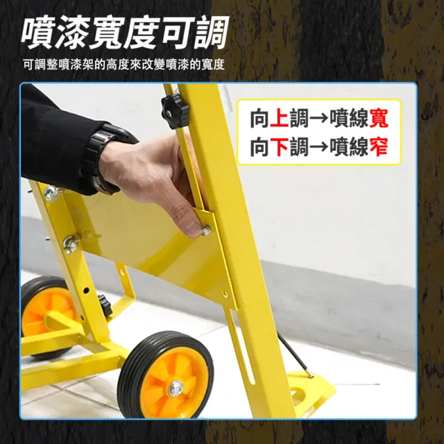 【精準科技】油漆劃線車 停車位劃線 車位線 籃球場畫線 路線漆施工 地板劃線工具(MIT-PK4工仔人)