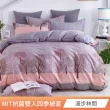 【AmoreCasa】買1送1 MIT抗菌銀離子柔適棉四季被套(雙人/多款任選/親膚舒適/四季好用)