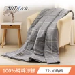 【MIT iLOOK】買1送1 台灣製 文青風純棉四季水洗涼被5X6尺(多款任選/涼夏被)