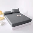 【日禾家居】買一送一 冰絲涼感床包枕套組-單/雙/加大/特大(床包高度35公分)or涼被任選(冰冰被150X200公分)