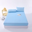 【日禾家居】買一送一 冰絲涼感床包枕套組-單/雙/加大/特大(床包高度35公分)or涼被任選(冰冰被150X200公分)