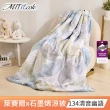 【MIT iLook】超值2入組 台灣製 石墨烯萊賽爾天柔絲鋪棉四季被/涼被/涼夏被 120x150公分(多款任選)