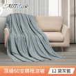 【MIT iLook】買1送1 獨家台灣製 頂級60支100%萊賽爾天絲300織-石墨烯精美框涼被150X180公分(多色選/涼夏)