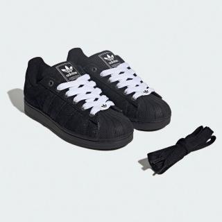 【adidas 愛迪達】愛迪達 Superstar Ii 男女 運動休閒鞋 舒適 黑 白(JQ3211)