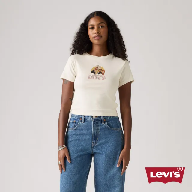 【LEVIS】牛仔印花 短袖 女生上衣 熱賣單品 A8798-0059