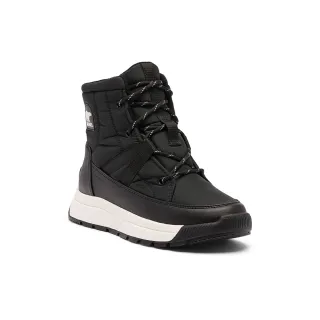 【SOREL】女款-保暖防水中筒靴(黑色)